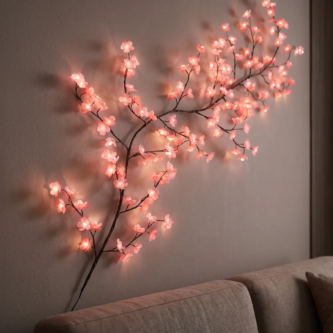 LED Körsbärsblommor