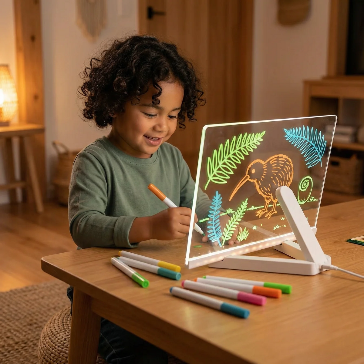 GlowyBoard™ LED-ritbräda