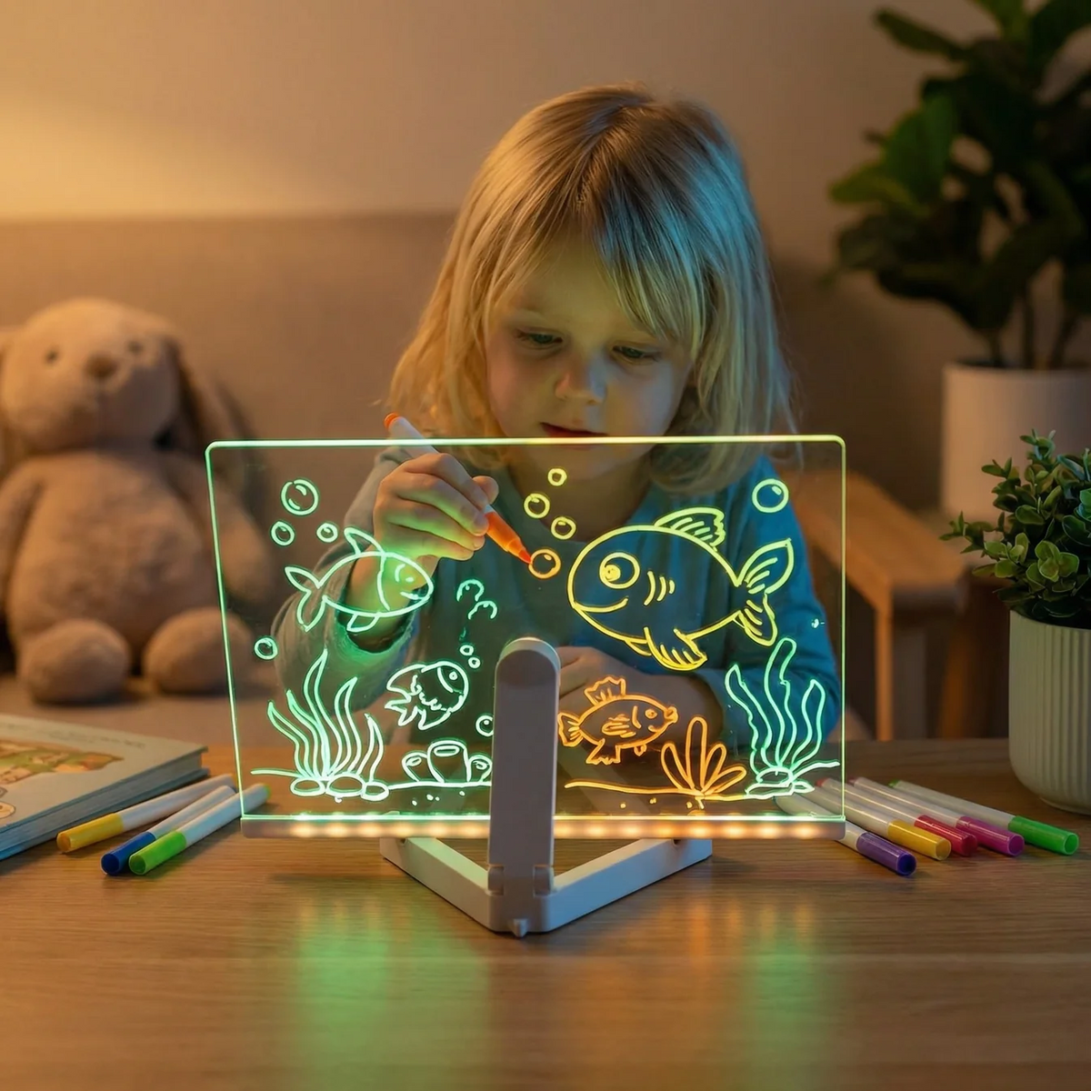 GlowyBoard™ LED-ritbräda